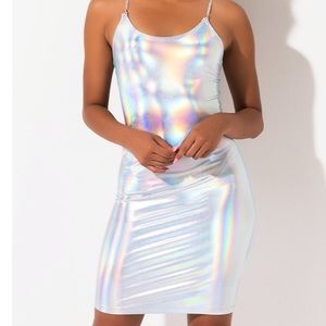AKIRA Holographic dress